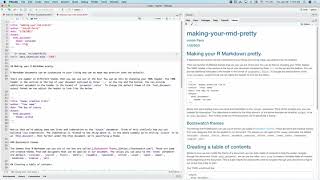 Making your R Markdown Pretty [upl. by Rheba]