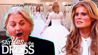 Bride quotWho Hates Everythingquot Tries On Every Dress At Confetti and Lace  Say Yes To The Dress UK [upl. by Bertolde648]