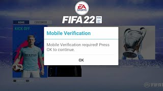 Skip Mobile Vérification For FIFA 22 And All Game PS5 On Android [upl. by Eseyt]