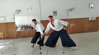 Edu C examen 3er DAN ShuHaRi Dojo Aikido 19102024 [upl. by Kir]