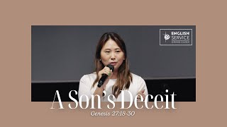 A Sons Deceit  Pastor Amy Shin [upl. by Yeliw]