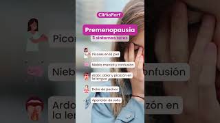 🌺 SÍNTOMAS RAROS o menos comunes de la MENOPAUSIA 😨 Picores niebla mental boca ardiente y más [upl. by Grimaldi685]