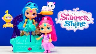 SHIMMER amp SHINE Floating and Sing Palace Seek and Find Minnie Mouse  Frozen  Dora New Toys Video [upl. by Amelina81]