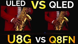 Unbelievable Samsung Q8FN vs Hisense U8G Results [upl. by Iver]