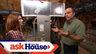 How to Install a WholeHouse Humidifier  Ask This Old House [upl. by Mallissa]