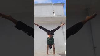 Straddle Handstand session youtubeshorts reels sportsmotivation sports foryourpage foryou [upl. by Gnilrets]