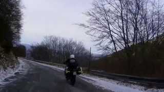 Transappenninica invernale in moto 2014  Gli Appennini con Yamaha XT1200z e Ktm 990ADV [upl. by Lessirg586]