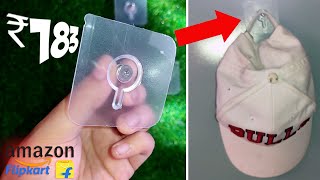 Nail Free Wall Hook Screw Adhesive Non Trace No Drilling Bathroom Installation Hook Unboxing [upl. by Rubina]