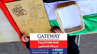 Palestine Map by Gateway Student [upl. by Gemini]