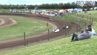 Rosebank Speedway Sidecar Crash 111211 [upl. by Anirba]