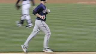 Justin Morneau hits two home runs vs The New York Yankees bronx 41812 [upl. by Uhn646]