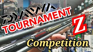 PESCAMAR  VID124  NUEVA Caña DAIWA TOURNAMENT Z COMPETITION 33425H Surfcasting  Fuji Titanium [upl. by Tallbot]