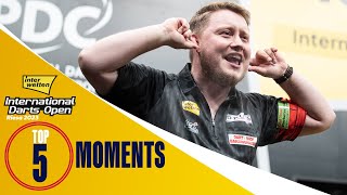 Top 5 Moments  2023 International Darts Open  ET3 [upl. by Teria]