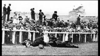 4th June 1913 Suffragette Emily Davison hit by a racehorse at Epsom Derby [upl. by Oderfodog]