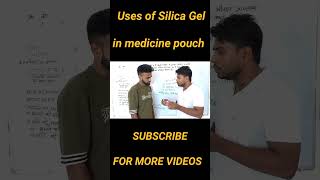 Uses of Silica Gel hindigktricks science sciencefacts ytshorts shorts javedali [upl. by Eyla]