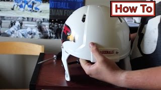 How to  Take Apart Riddell Revo Speed [upl. by Craggy]