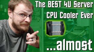 The BEST cooler for your AMD Epyc Server maybe  Arctic Freezer 4U SP3 [upl. by Suoilenroc705]