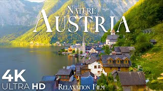 Austria 4K • Scenic Relaxation Film with Peaceful Relaxing Music and Nature Video Ultra HD [upl. by Nalym502]