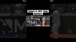 Yankees vs Mets Game Highlights yankees mets mlb shortsviral baseball [upl. by Kauppi]