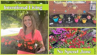 Intentional Simply Living  Gardening Tips amp No Spend Challenge [upl. by Sellig]