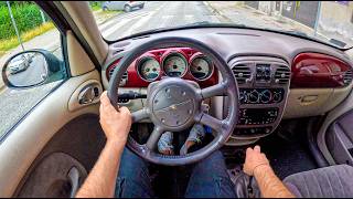 2000 Chrysler PT Cruiser 20 i 16V 141 hp  POV Test Drive 2156 Joe Black [upl. by Nylirehs230]