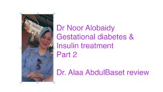 Gestational diabetes part 2 [upl. by Flin]