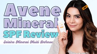 Avene Mineral Sunscreen Review [upl. by Esiuolyram]