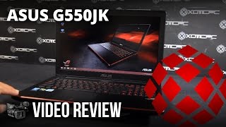 ASUS G550JK  Full Review by XOTIC PC [upl. by Dollie769]