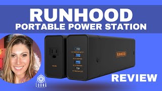 Runhood Portable Power Station RALLYE NANO 324Wh Modular Solar Generator Lithium Battery REVIEW [upl. by Odranar]