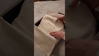 Unboxing Polene Cyme Mini polenebag polenecyme poleneparis cymemini poleneunboxing unboxing [upl. by Edbert434]