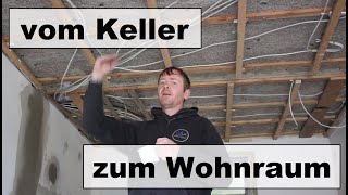 Sauna bauen Teil 1  Keller ausbauen [upl. by Donaugh263]