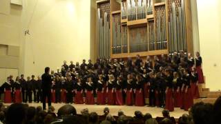 Stellenbosch University Choir 2010 Borgoroditse Devo Ave Maria  Sergey Khvoshchinsky [upl. by Aicilihp]