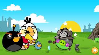 Angry Birds Classic Mine and Dine All levels Mighty Eagle Any [upl. by Anairdna82]