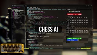 ASMR Programming  Chess AI Python VIM  Neovim  No Talking [upl. by Irehs796]