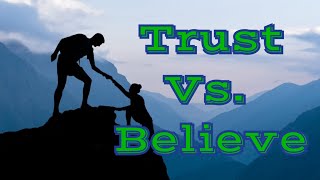 How to Use the Words quotTrustquot and quotBelievequot English Vocabulary [upl. by Airetak]