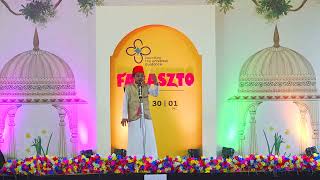 FARASZTO 2K24 B ZONE POEM RECITATION [upl. by Deidre]