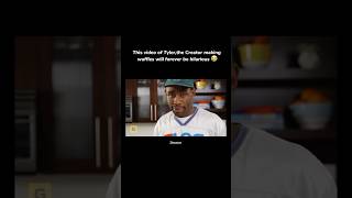 Rare video of Tylerthe Creator making waffles 😂 tylerthecreator [upl. by Quenna121]