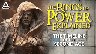 The Rings of Power Explained The Second Age Timeline  Lord of the Rings Lore w Matt Caron [upl. by Florin]