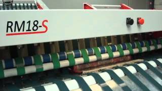 RM18S mat roller test with tube and paper [upl. by Shayn319]