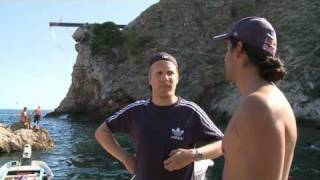 Red Bull Cliff Diving 2009 Croatia  Oliver Pocher [upl. by Acnoib195]