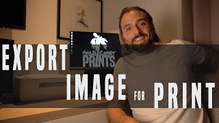 HOW TO RESIZE AN IMAGE AND EXPORT FOR PRINTING IN PHOTOSHOP [upl. by Vitoria]