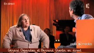 Interview Gérard Depardieu  Ce soir ou jamais  France 3 [upl. by Niad]