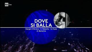 Dargen D’Amico  Sanremo 2022  Dove si balla  live video completo serata finale [upl. by Ayardna]