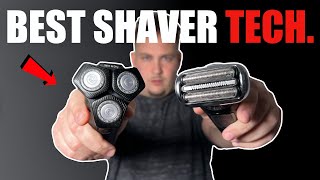 Whats the Best Electric Shaver Technology for Men  Foil vs Rotary Shavers Braun vs Philips [upl. by Yhcir114]