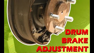 Classic Car Drum Brake Adjustment Made Easy [upl. by Hanauq]