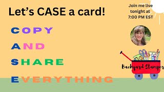 Let’s CASE a card [upl. by Jary990]