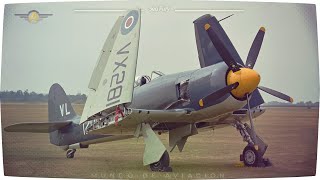 Hawker Sea Fury [upl. by Dorene238]