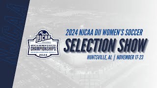 2024 NJCAA DII Womens Soccer Selection Show  Huntsville AL [upl. by Villiers]