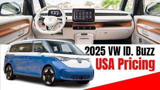 2025 VW ID Buzz USA pricing Revealed [upl. by Bettina198]