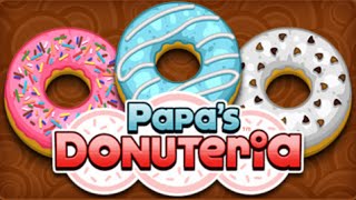 Papas Donuteria Full Gameplay Walkthrough [upl. by Nnep]